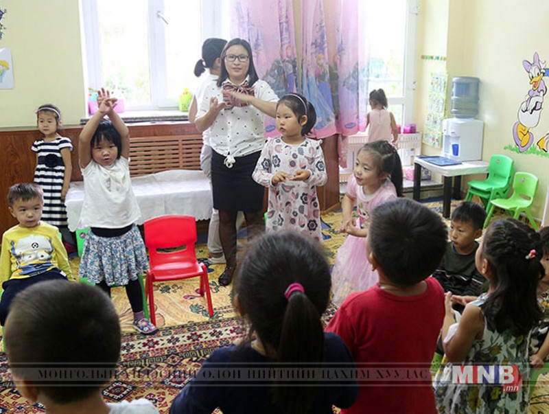 Байгууллагын дэргэдэх цэцэрлэгт 1000 орчим хүүхэд суралцаж байна