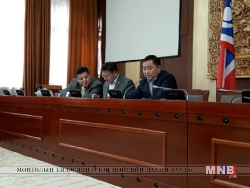 УИХ дахь Ардчилсан намын бүлгээс цаг үеийн асуудлаар мэдээлэл хийлээ