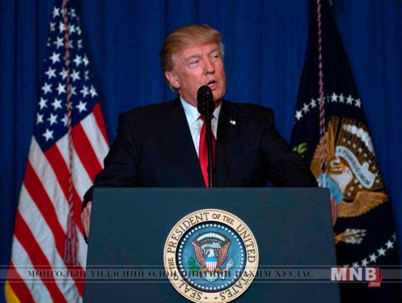 Дональд Трамп: Умард Солонгосын эсрэг авах арга хэмжээнийхээ тухай урьдчилж хэлэхгүй...