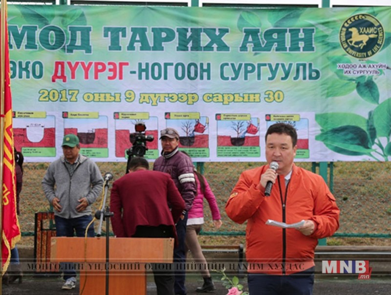 “Эко дүүрэг – Ногоон сургууль” хөтөлбөрийг хэрэгжүүллээ
