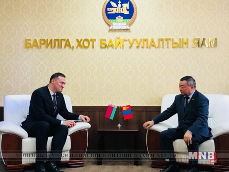 Сайд Х.Баделхан Элчин сайд С.В.Чепурнойтой уулзав