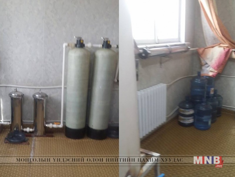 Орон сууцны байранд ус савлан худалдаж байсан зөрчлийг таслан зогсоожээ