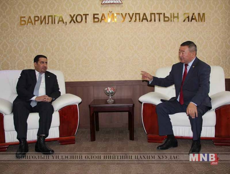Кувейтын Элчин сайдыг хүлээн авч уулзав