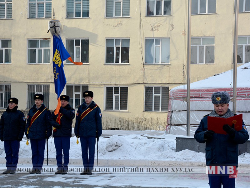 Албаны хэмжээнд цэргийн тангарагаа давтав