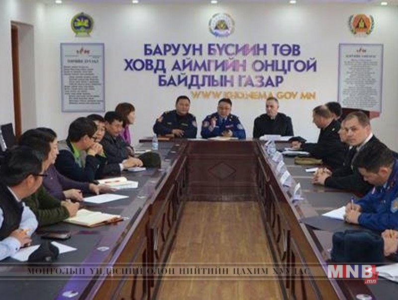 Хамтарсан ажлын хэсэг Ховд аймагт ажиллаж байна