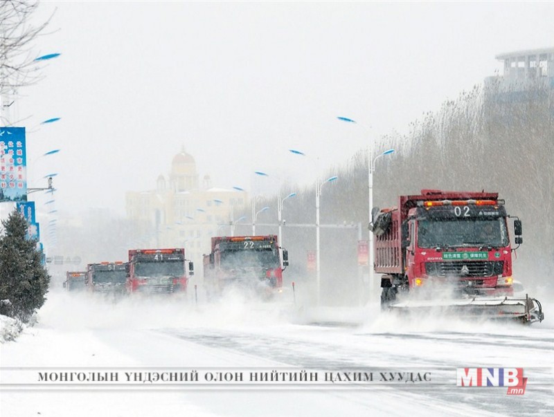 Их хэмжээний цас орсны улмаас нас барсан хүний тоо 13-т хүрчээ