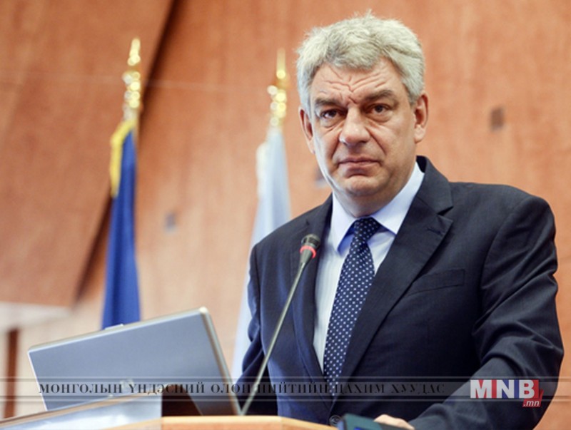 Румын улсын ерөнхий сайд огцрох хүсэлт гаргажээ