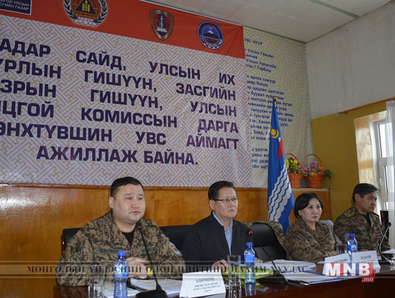 Улсын онцгой комиссын шуурхай бүлэг Увс аймагт ажиллалаа