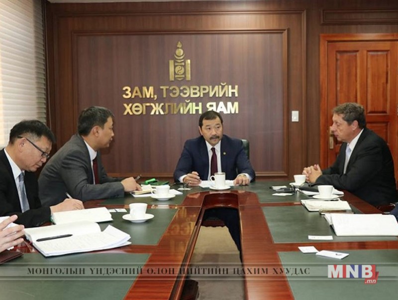Эрдэнэт-Овоотын төмөр замын төслийг ирэх оны хавар эхлүүлэх саналыг тавилаа