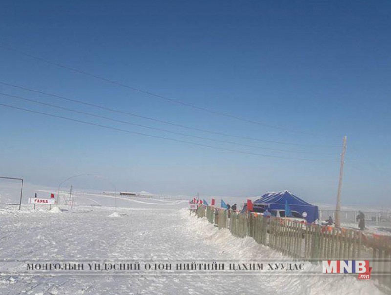 Өсвөр үеийн аймгийн аварга шалгаруулах цанын тэмцээн болж байна