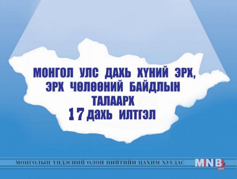 “Монгол Улс дахь хүний эрх, эрх чөлөөний байдлын талаарх 17 дахь илтгэл”-ийг өргөн барилаа