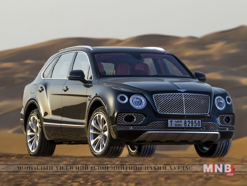 Шинэ загварын “BENTAYGA V8 SUV” автомашин 2021 онд худалдаанд гарна