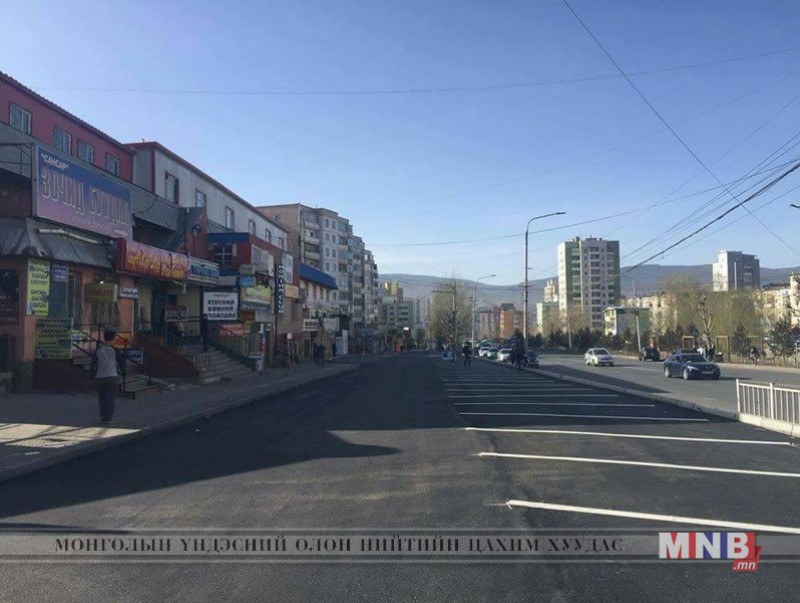 Баянцээл орчмын туслах замыг жишиг гудамж болгон тохижууллаа