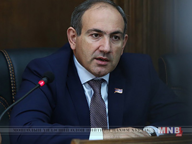 Никол Пашиняны Засгийн газрын анхны хуралдаан өнөөдөр болно