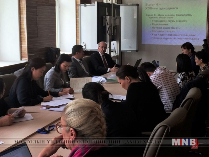 Хорооны Ажлын хэсэг олон улсын зөвлөхтэй санал солилцлоо
