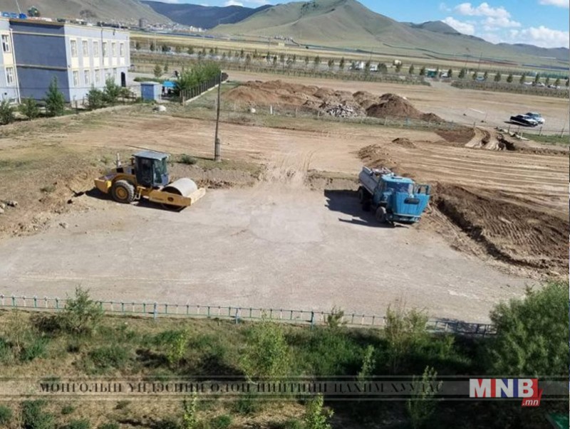 Хан-Уул дүүргийн Эрүүл мэндийн төвийн гадна талбайн ажил эхэллээ