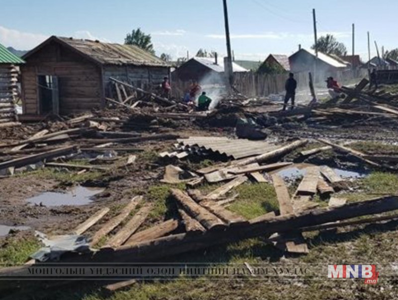 Үерт өртсөн Хутаг-Өндөр суманд сэргээн босгох ажил эхэллээ