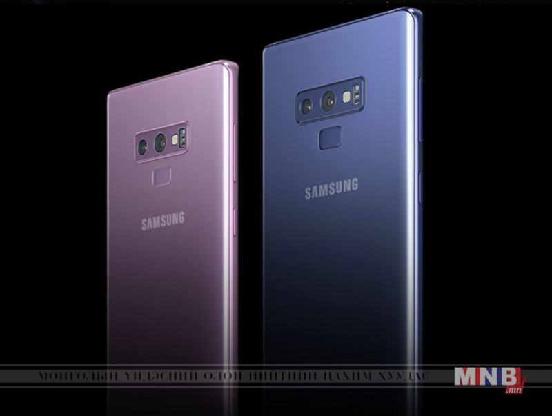 Самсунгийнхан "Galaxy Note 9" загварыг нийтэд танилцууллаа