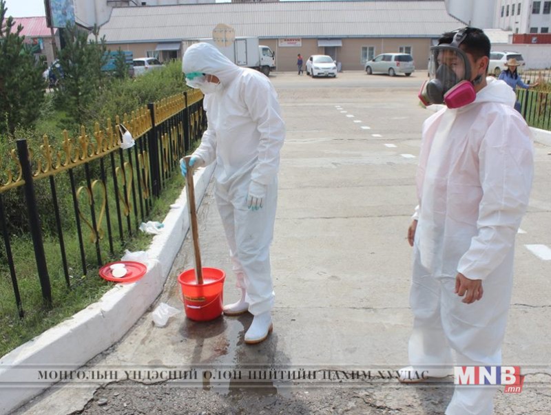 Үерт өртсөн газрыг халдваргүйжүүлэв