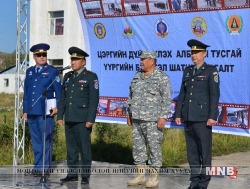Цэргийн дүйцүүлэх албаны тусгай үүргийн бэлтгэл шатны сургалт явагдаж байна