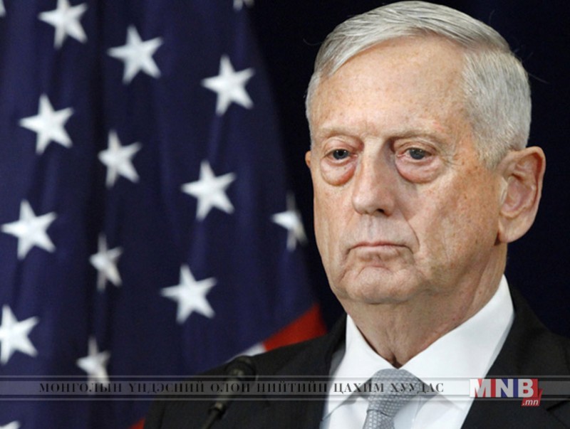 Жеймс Мэттисийн огцрохыг Ерөнхийлөгч Дональд Трамп үгүйсгэсэнгүй
