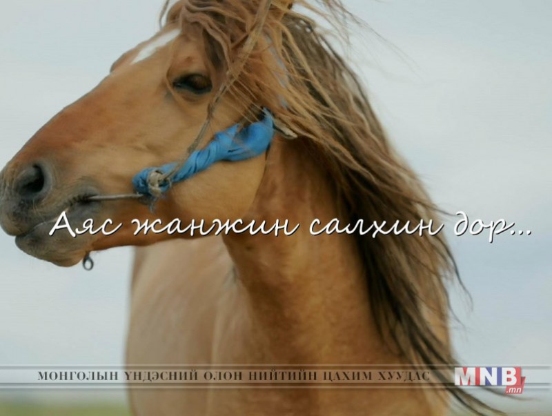 "Аяс жанжин салхин дор" Яруу найрагч Ж.Баяржаргал