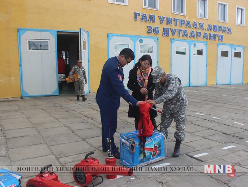 Сумдын гамшигтай тэмцэх чадавхыг дээшлүүлэв