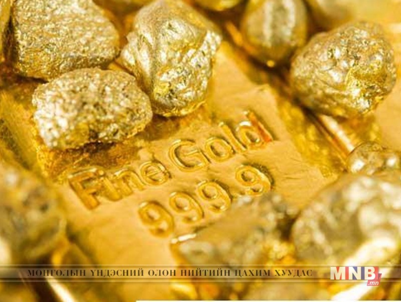 Монгол Улсын алтны нөөцийг 23,2 тн-оор нэмэгдүүллээ