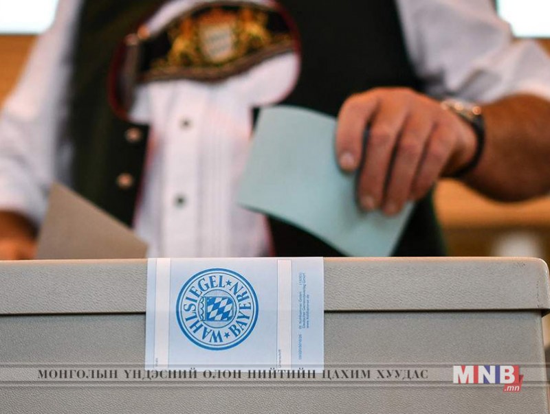 Бавари мужийн парламентийн сонгууль болжээ