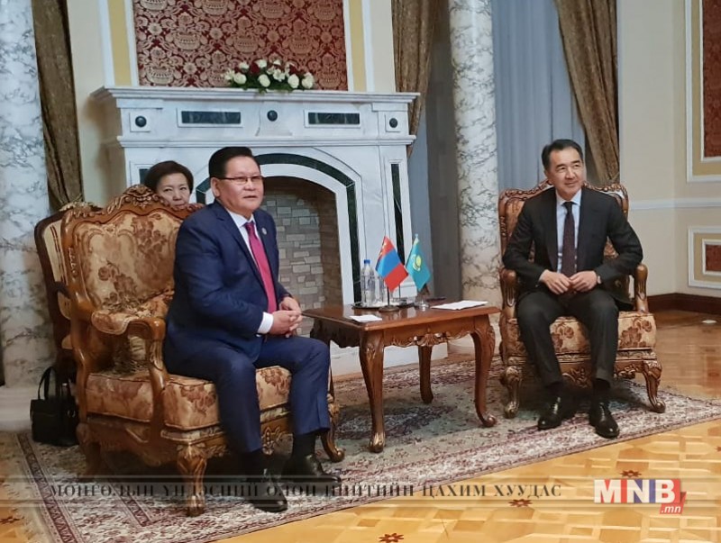 Шадар сайд Ө.Энхтүвшин Тажикистан Улсын Ерөнхий сайдтай уулзав