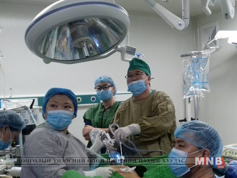 Монголд анх удаа умайн хоргүй хавдрын тохиолдолд мэс заслын бус эмчилгээ хийлээ