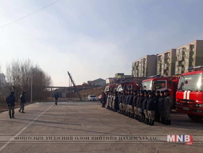 Нийслэлийн Онцгой байдлын газар, хэлтсийн 2018 оны ажлыг дүгнэх шалгалт явагдаж байна