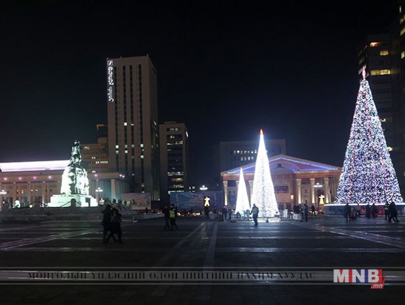 Төв талбайн шинэ жилийн баярын тоглолт 22:00 цагаас эхэлнэ