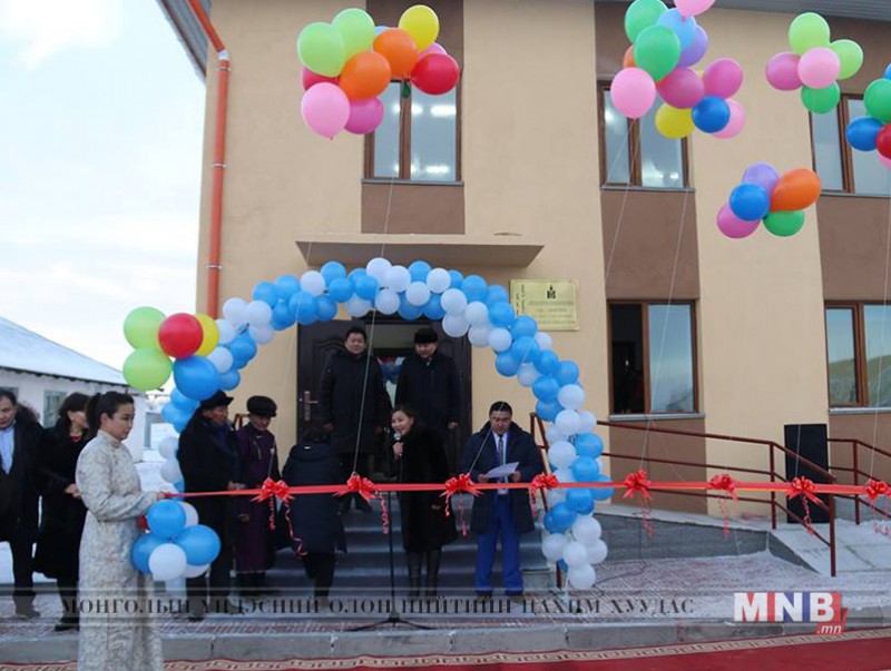 Увс аймагт УЦУОШТ-ийн шинэ барилгын нээлт болжээ