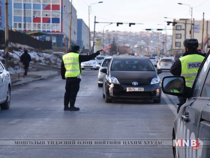 Бямба гарагт сондгой тоогоор төгссөн тээврийн хэрэгсэл замын хөдөлгөөнд оролцохгүй