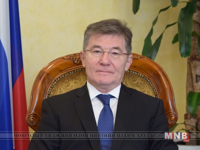 ОХУ-аас Монгол Улсад суугаа Онц бөгөөд бүрэн эрхт элчин сайд сар шинийн мэндчилгээ дэвшүүллээ
