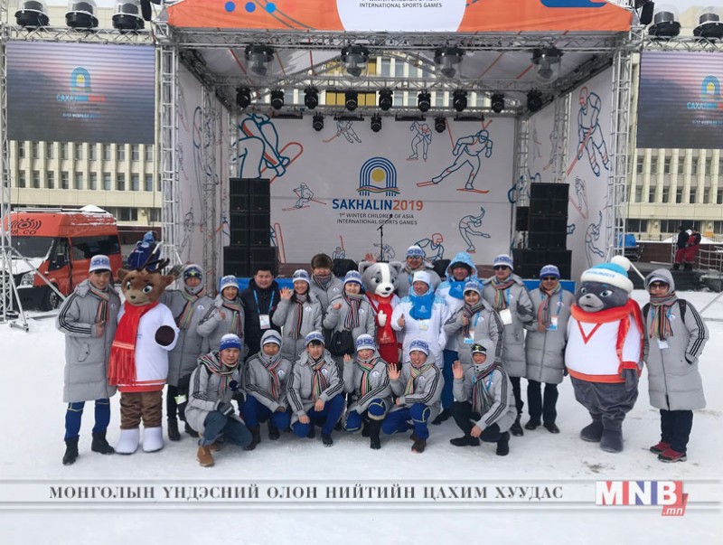 "Сахалин– 2019" Монголын багийн туг өргөх ёслол боллоо