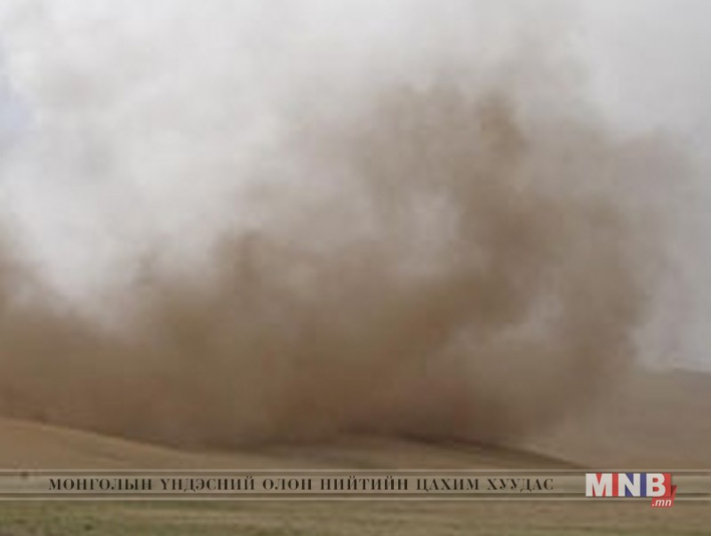 Ойрын 2 хоногт нутгийн зүүн хагаст салхи шуургатай