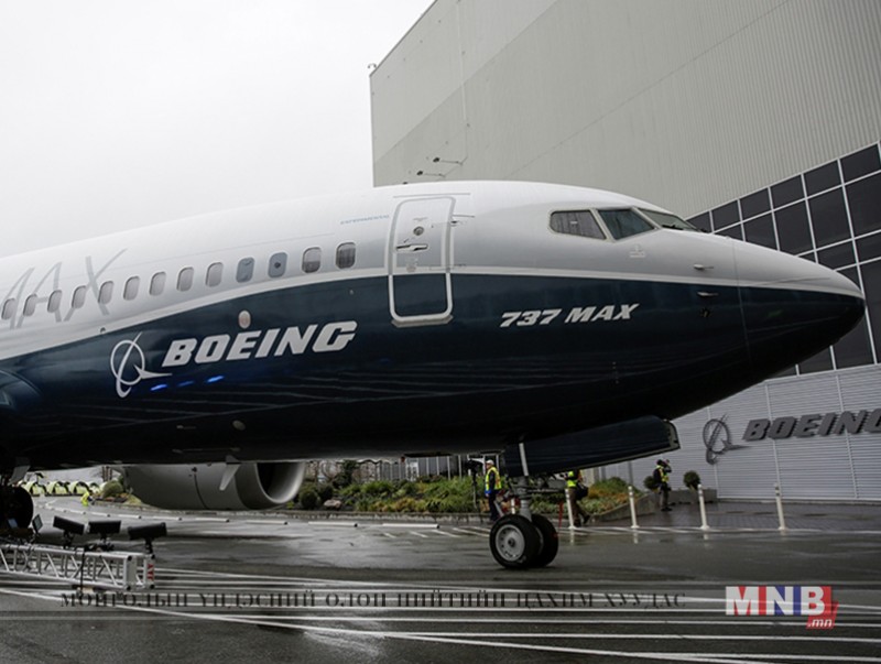 “Боинг 737 МAX” загварын шинэчлэгдсэн программ хангамжтай онгоц туршилтын нислэг үйлджээ