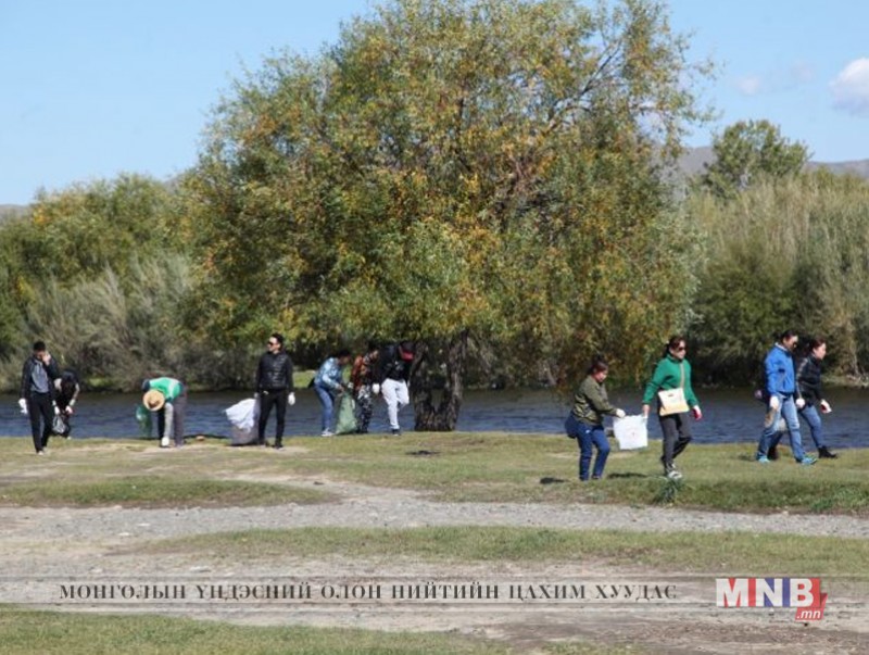 Туул голын эрэг дагуу 10000 хүн цэвэрлэгээ хийнэ