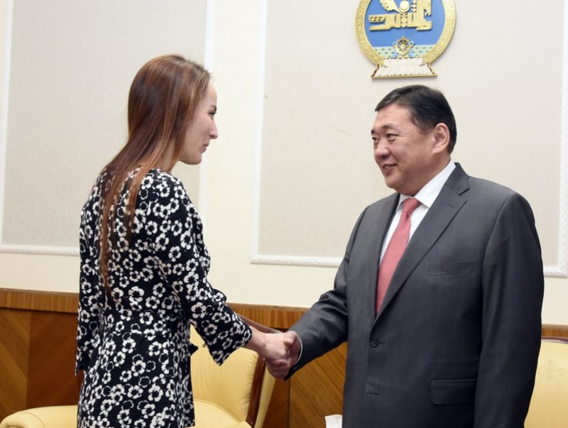 УИХ-ын гишүүн М.Энхболд ОУПХ-ны Ерөнхийлөгч Габриела Куэвастэй уулзав
