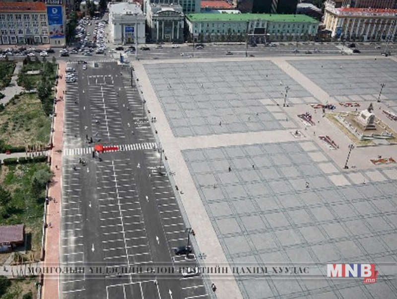Сүхбаатарын талбайн урд хэсгийг тохижуулах 30 сая төгрөгийн шагналтай уралдаан зарлав