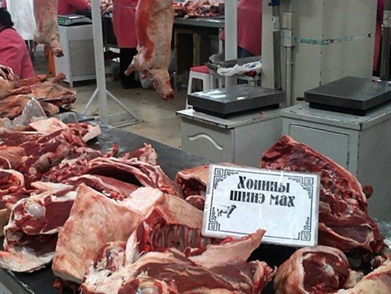 "Хүчит шонхор" захын махны үнэ ханш