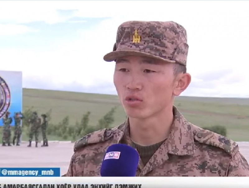 Б.Амарбаясгалан хоёр удаа энхийг дэмжих ажиллагаанд оролцож байжээ