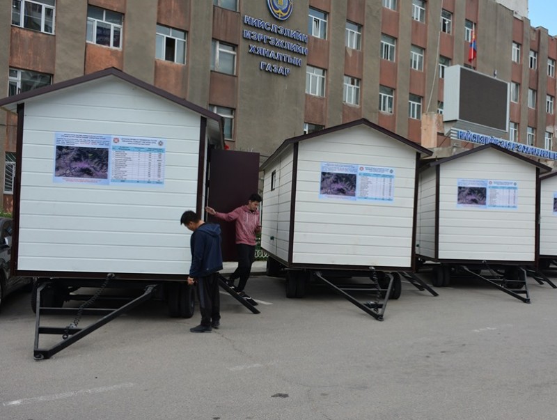 Товчоодын хяналтын ажилтнууд явуулын ажлын байраар хангагдлаа