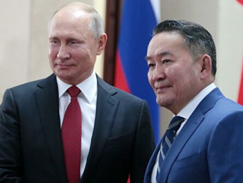 Монгол Улсын Ерөнхийлөгч Х.Баттулга, ОХУ-ын Ерөнхийлөгч В.В.Путин нар мэдээлэл хийлээ