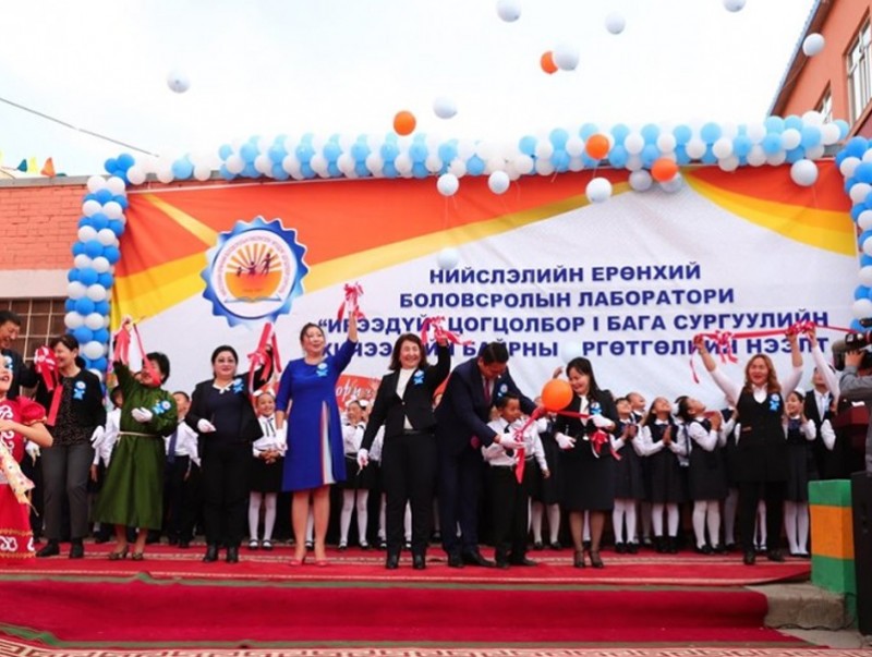 Сонгинохайрхан дүүргийн “Ирээдүй” цогцолбор сургуулийн өргөтгөл ашиглалтад орлоо