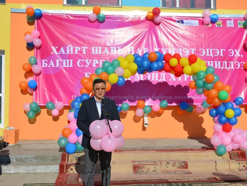 Жаргалант суманд 120 хүүхдийн цэцэрлэгт нээлтээ хийлээ