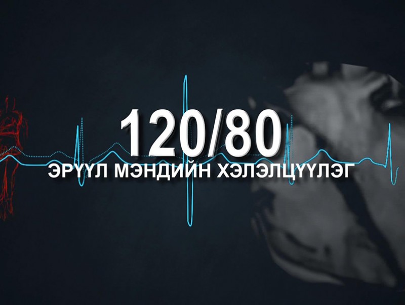 120/80 эрүүл мэндийн хэлэлцүүлэг: "Дүрс - оношилгоо, эмчилгээ"