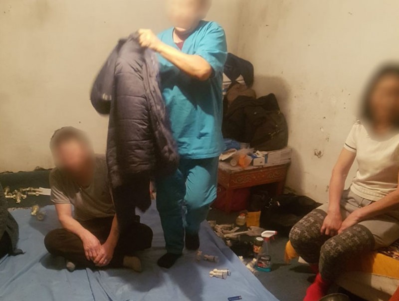 Зориулалтын бус байранд цус ханах үйл ажиллагаа явуулж байжээ